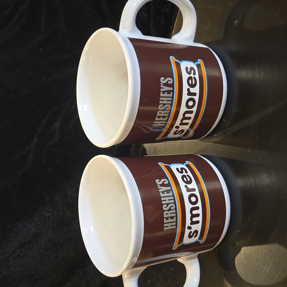 Hershey's S'more Ceramic Mugs. Set of 2.